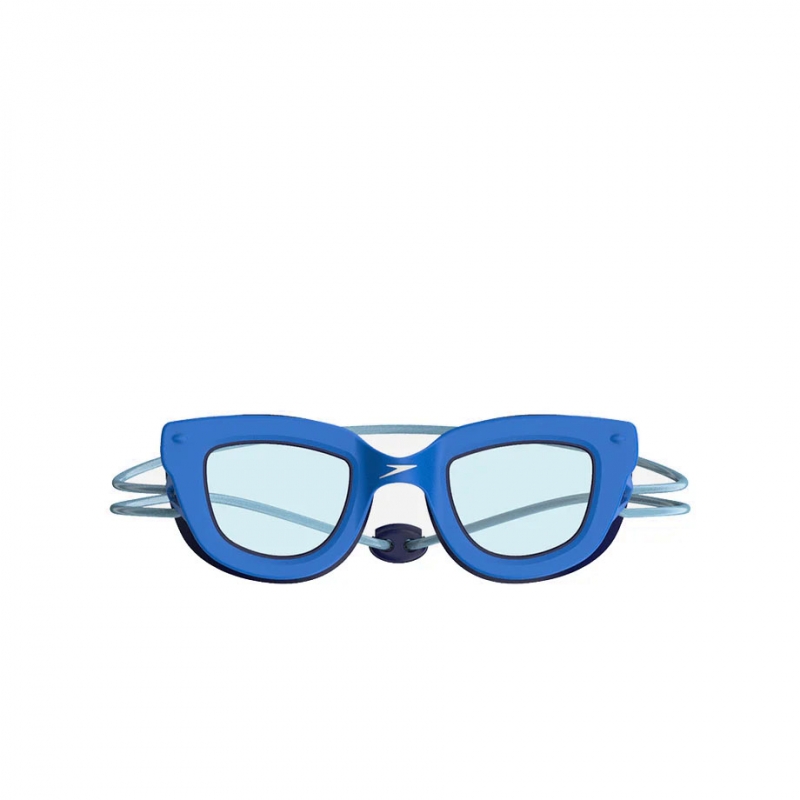 Очки для плавания детские SPEEDO Kids Sunny G Seaside, 8-775049115066, голубые линзы, 3-6 лет