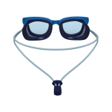 Очки для плавания детские SPEEDO Kids Sunny G Seaside, 8-775049115066, голубые линзы, 3-6 лет