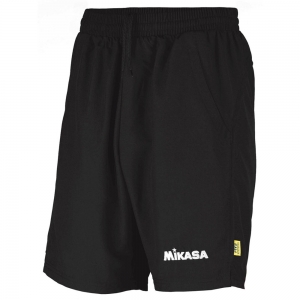 Шорты тренировочные MIKASA MT209-049-XL, размер XL, черные