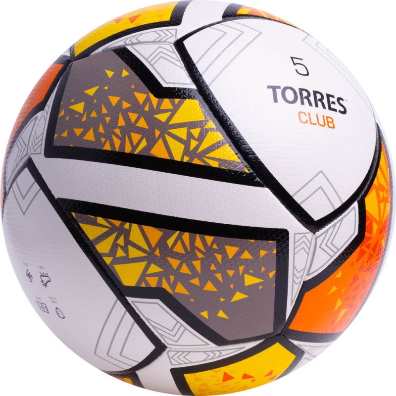 Мяч футбольный TORRES Club F323965, размер 5