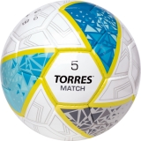 Мяч футбольный TORRES Match F323975, размер 5