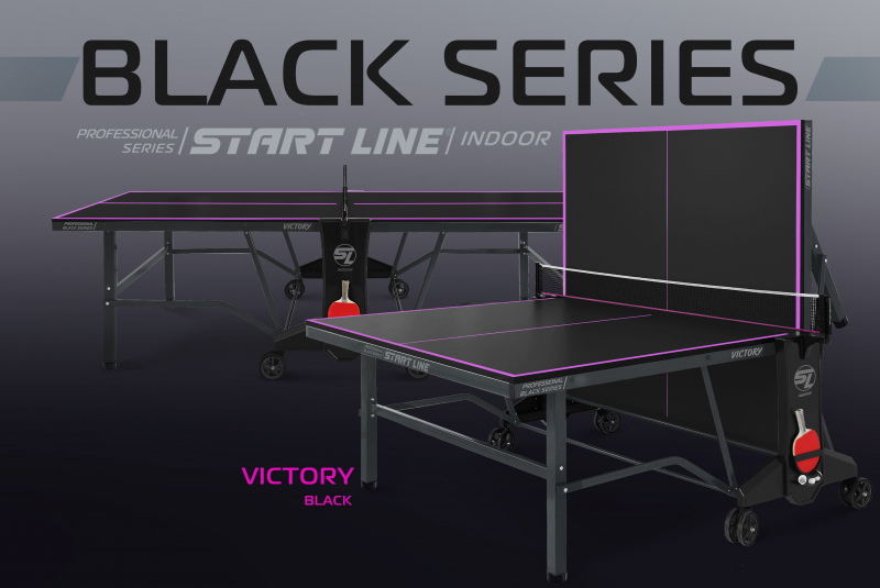 Стол теннисный VICTORY Black