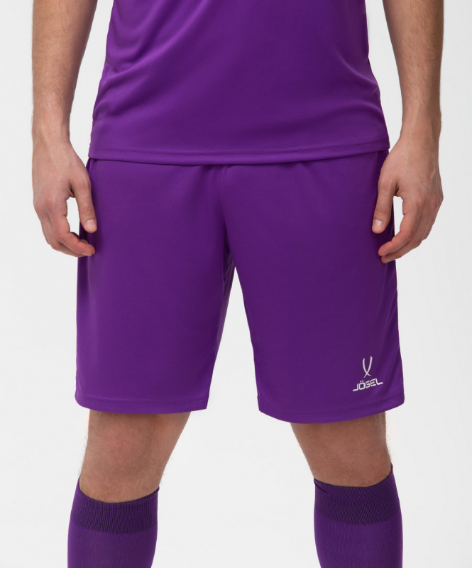 Шорты игровые CAMP Classic Shorts, фиолетовый/белый, Jögel УТ-00016223