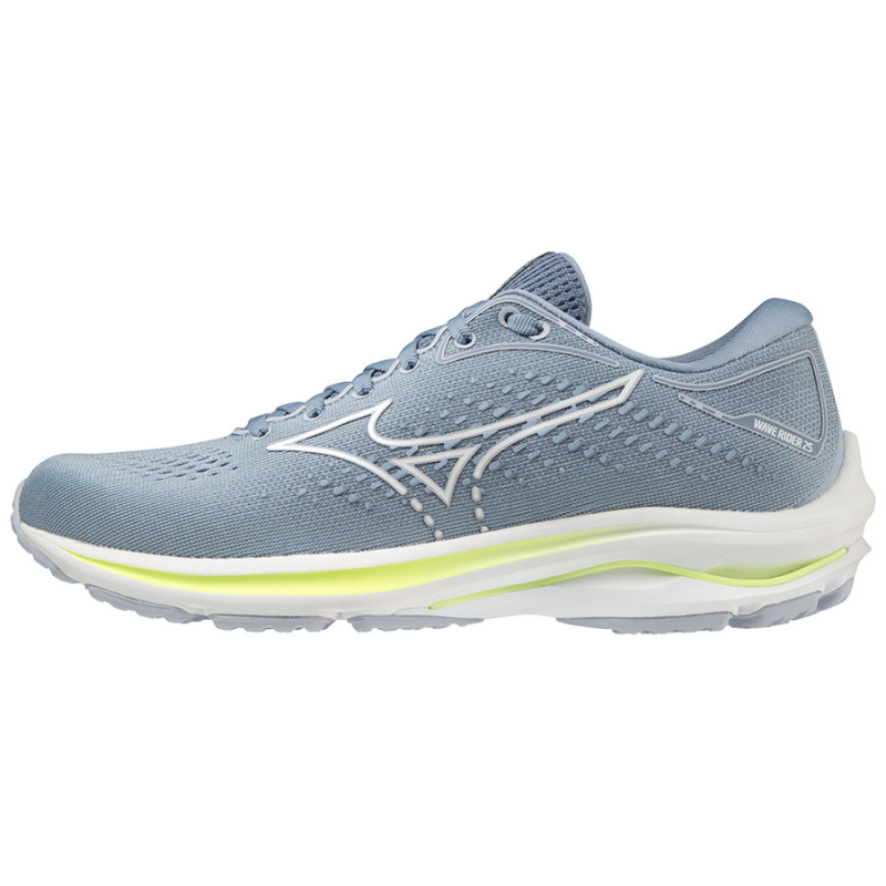 Кроссовки беговые женские MIZUNO Wave Rider 25 J1GD210302, размер UK6.5 (российский размер 39), серый