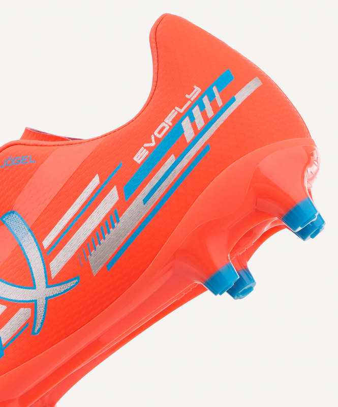 Бутсы футбольные JOGEL Evofly FG Talant Coral, размер 39 ЦБ-00007230