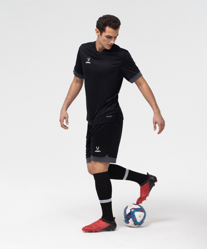 Шорты игровые DIVISION PerFormDRY Union Shorts, черный/темно-серый/белый, размер XXL, Jögel ЦБ-00000996