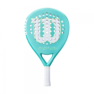Ракетка для падела WILSON Blade LS V4, WR203711U2, для игроков средн.уровня, стекловолокно, бирюзовый