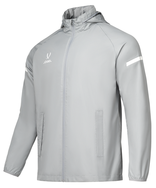 Куртка ветрозащитная CAMP 2 Rain Jacket, серый, размер XXXL, Jögel ЦБ-00003496