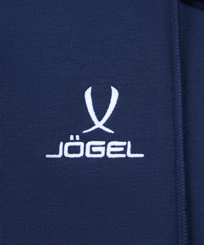 Худи на молнии ESSENTIAL Cotton Zip Hoodie, темно-синий, Jögel ЦБ-00003857