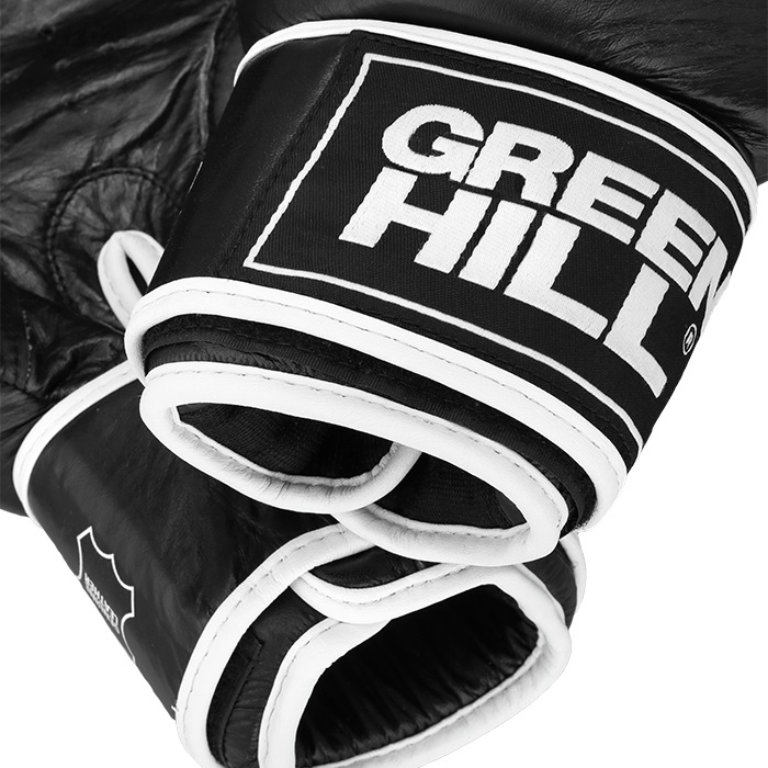 Боксерские перчатки GYM черные Green Hill BGG-2018 14oz