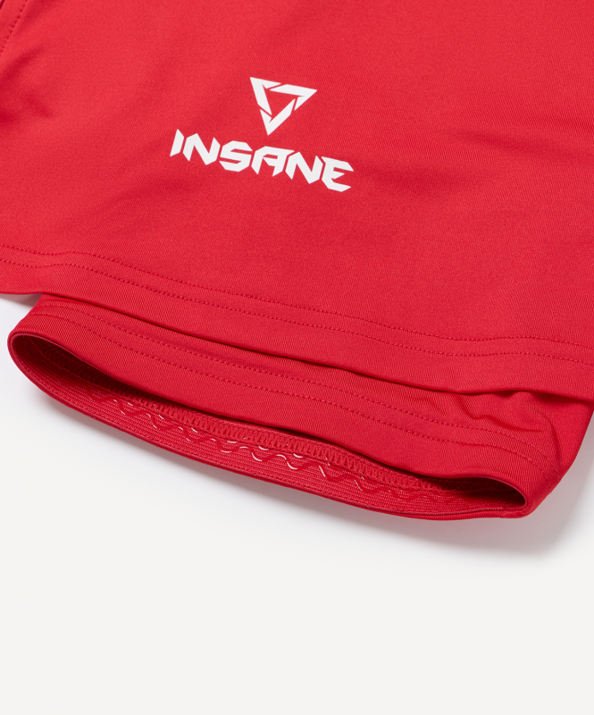 Юбка-шорты боксерские женские INSANE RBF, красный, размер S (44) ЦБ-00007660