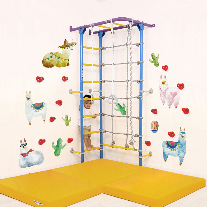 Комплект зацепов для лазания 12 штук (красный) ROMANA Dop23