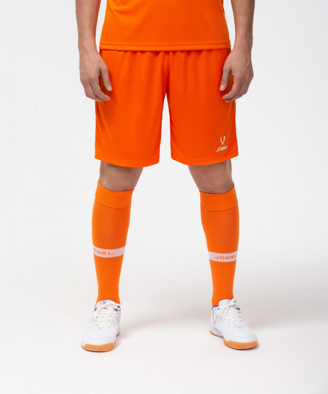Шорты игровые CAMP Classic Shorts, оранжевый/белый, Jögel УТ-00016219