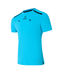 Футболка судейская DIVISION PerFormDRY Referee Tee, голубой, размер M, JÖGEL ЦБ-00004990