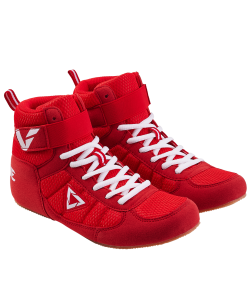 Обувь для бокса RAPID низкая, красный, детский, Jögel