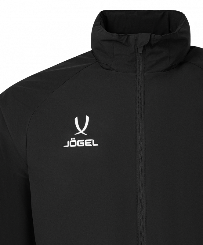 Куртка ветрозащитная JÖGEL PREMIER PerFormPROOF FZ Rain Jacket, черный, размер XXL ЦБ-00004943