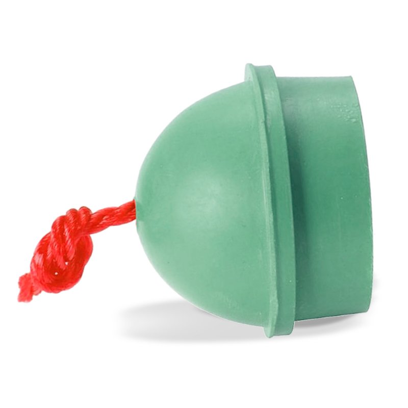 Держатель мела резиновый, зеленый 9558