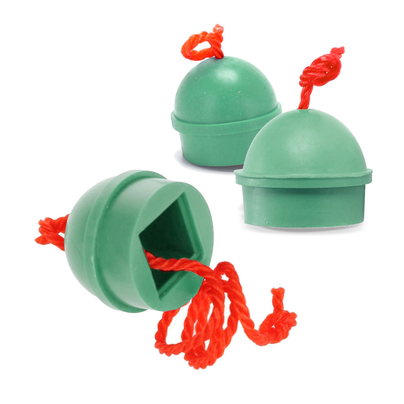 Держатель мела резиновый, зеленый 9558