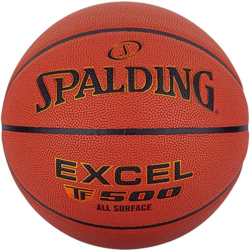 Мяч баскетбольный Spalding Excel TF-500 In/Out, 76798z, размер 6