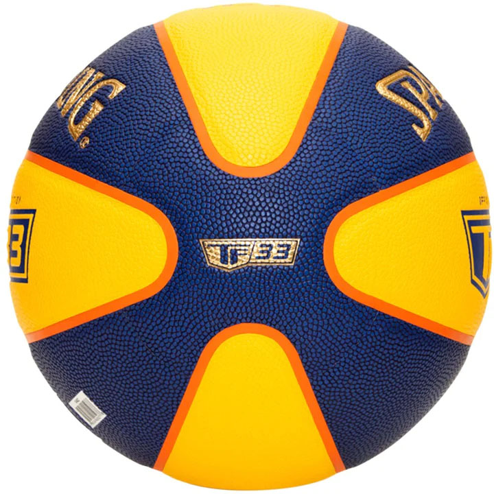 Мяч баскетбольный Spalding TF-33 Gold 3 × 3 Indoor/Outdoor, 76862z, размер 6