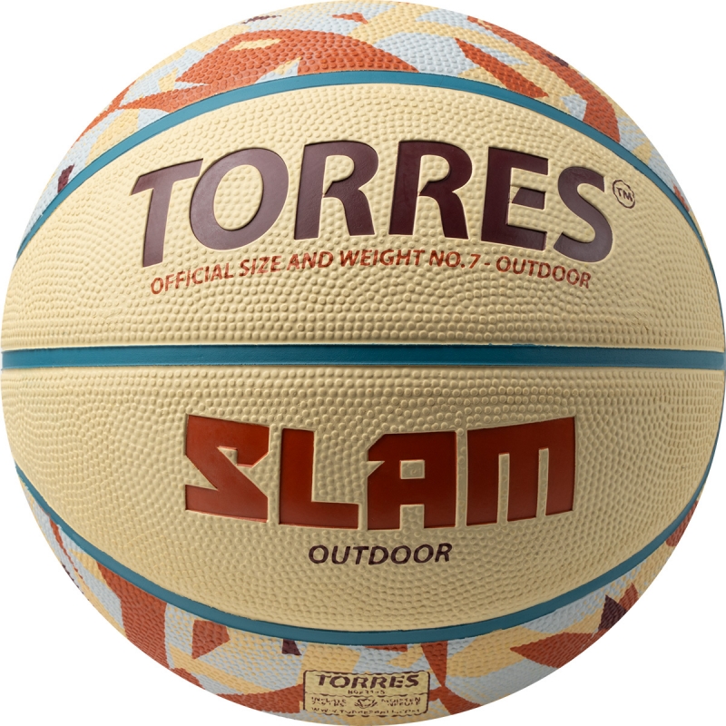 Мяч баскетбольный TORRES Slam B023147, размер 7