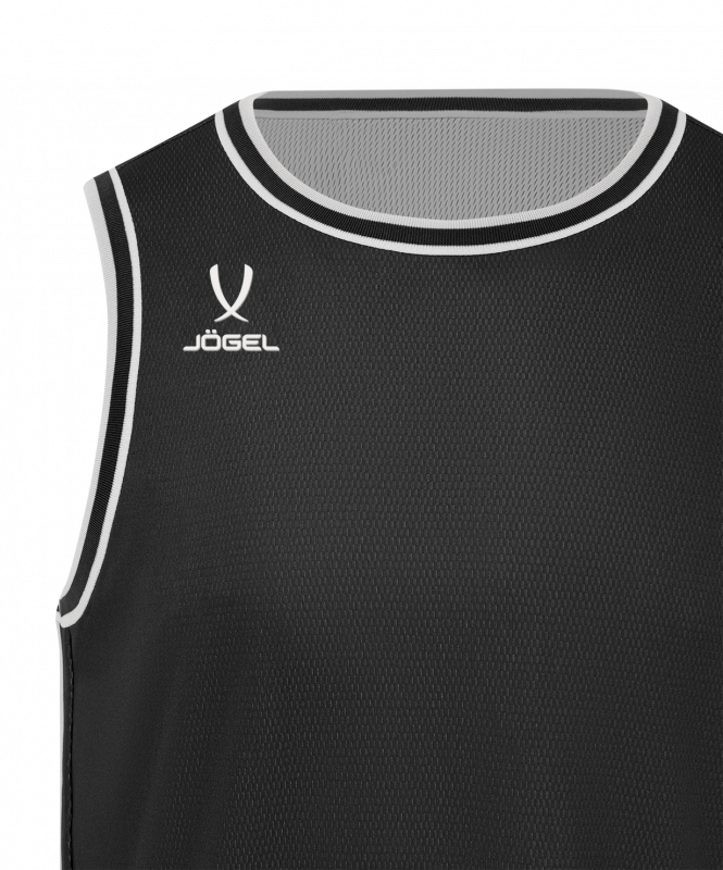 Майка двухсторонняя JÖGEL DIVISION PerFormDRY Double-Side Jersey, темно-серый/белый, размер LT ЦБ-00006825