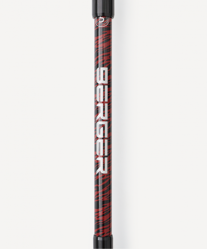 Треккинговые палки BERGER Hiking Peak Pro, 120-135 см, 5-секционные, черный/красный, размер Б/Р ЦБ-00008752