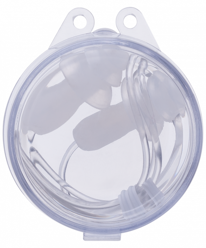 Беруши для плавания Fitflex Transparent, 25Degrees УТ-00019597