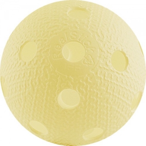 Мяч для флорбола RealStick , арт.MR-MF-Va, пластик с углубл., IFF Approved, ванильный