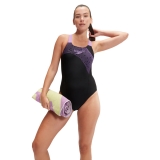 Купальник SPEEDO Medley Logo, 8-1347416843-6843, размер 36, российский размер 48, полиамид, нейлон, эластан