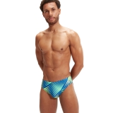 Плавки SPEEDO Allover Digital, 8-00382516761-6761, размер 34 российский размер 50, полиэстер, ПБТ, сине-зеленый