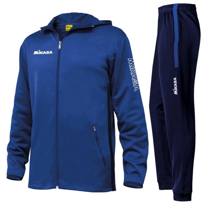 Костюм спортивный с капюшоном Mikasa MT546-050-L, размер L, полиэстер