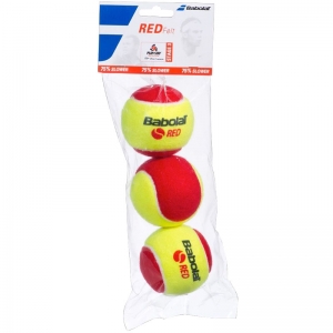 Мяч для большого тенниса детский Babolat Red, 3шт