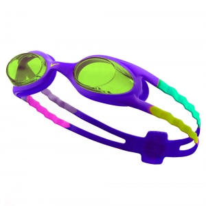 Очки для плавания детские Nike Easy Fit NESSB166593 зеленые линзы, 3-6 лет