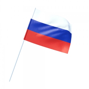 Флаг России 15 × 22см, FAN-07, триколор