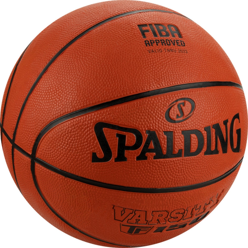 Мяч баскетбольный SPALDING Varsity TF-150 Logo FIBA 84422z, размер 6