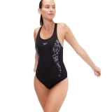 Купальник SPEEDO Placement Muscleback, 8-00305816854-6854, размер 34, российский размер 46, полиэстер, ПБТ