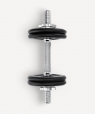 Гантель разборная обрезиненная в коробке Starfit DB-716, 5 кг ЦБ-00002381