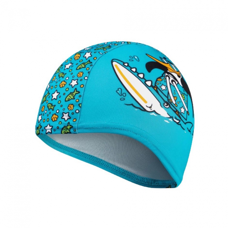Шапочка для плавания детская SPEEDO Infant Polyester Cap African Jr, 8-1224114675, полиэстер