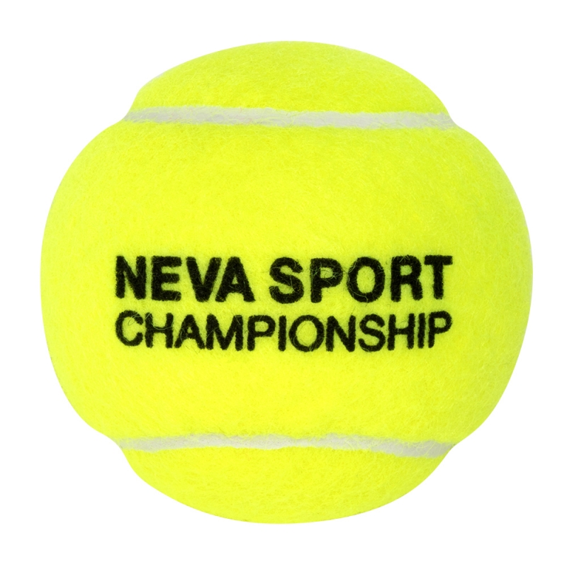 Мяч для большого тенниса NS Championship 3B 124001 упаковка 3 мяча, желтый
