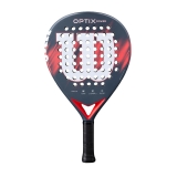 Ракетка для падела WILSON Optix V2 Power FRM RD, WR190811U2, для начин-х, стекловолокно, черно-красный