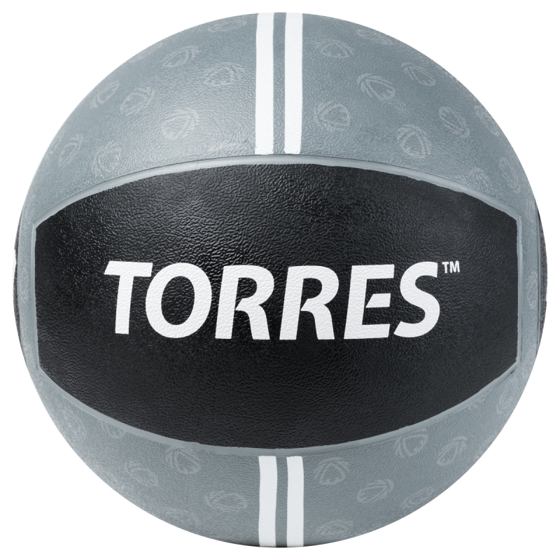 Медбол TORRES AL002311, 11кг, серо-чёрный