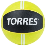 Медбол TORRES AL00232, 2 кг, салатово-черный
