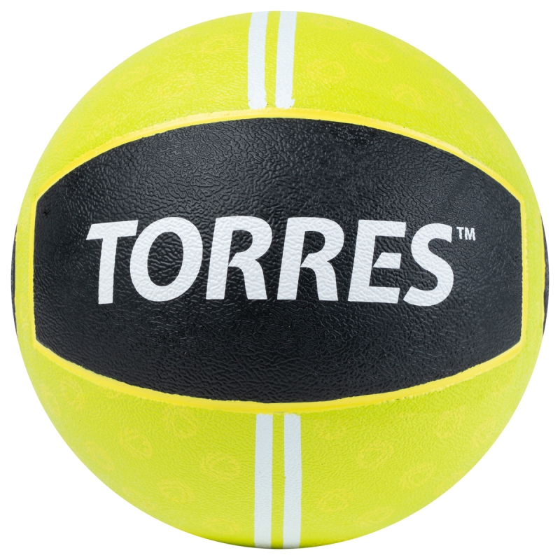 Медбол TORRES AL00232, 2 кг, салатово-черный