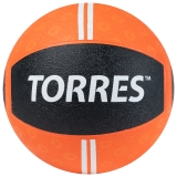 Медбол TORRES AL00233, 3кг, оранжево-черный
