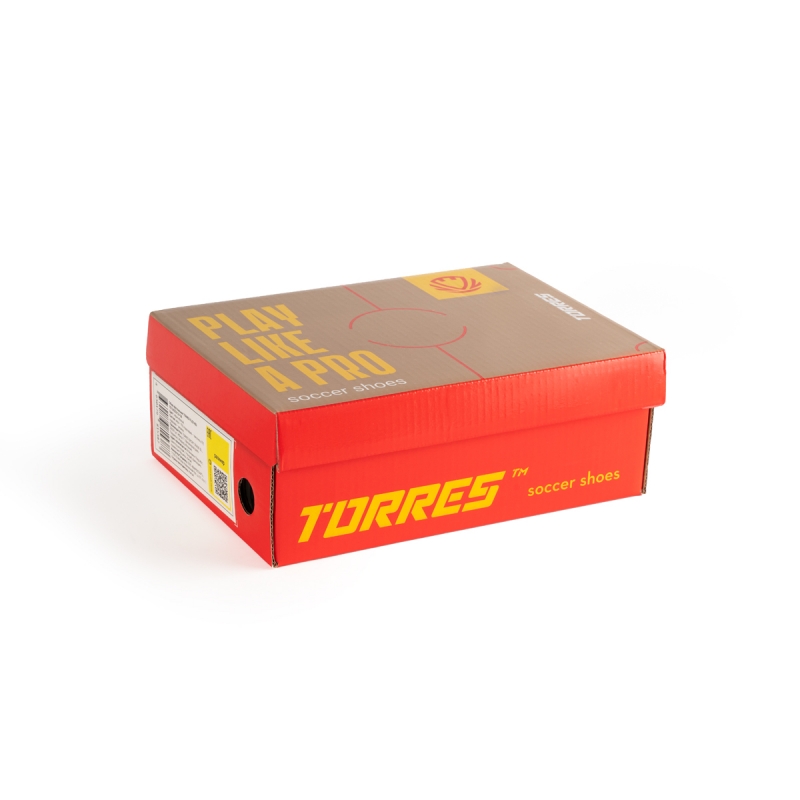 Бутсы зальные детские TORRES FLEX KID, TS134233-464-31, размер 31, красный