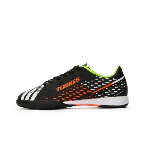 Бутсы зальные детские TORRES RAYO KID, TS134235-124-28, размер 28, чёрно-оранжевый