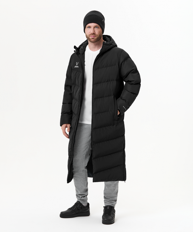 Пальто утепленное ESSENTIAL PerFormPROOF Padded Coat, черный, размер XXL, Jögel ЦБ-00003938