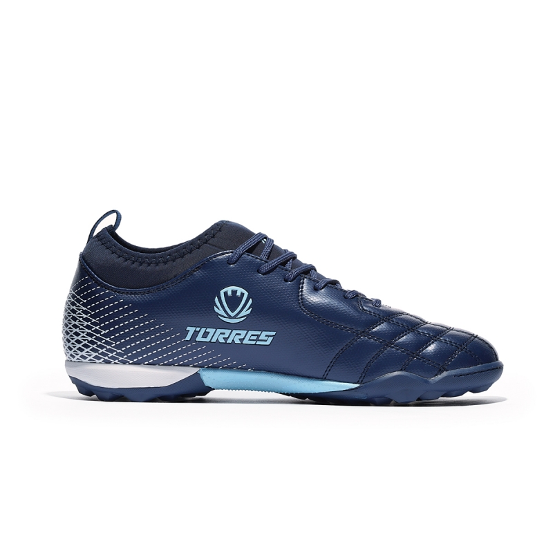 Бутсы футбольные (многошиповки) TORRES BOLA, TS2342310-372-45, размер 45, с носком, синий