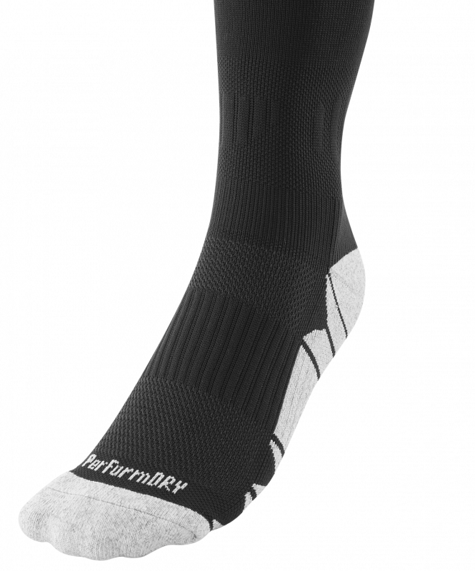 Гетры футбольные JOGEL MATCH PerFormDRY Socks, черный, размер 32-34 ЦБ-00003973